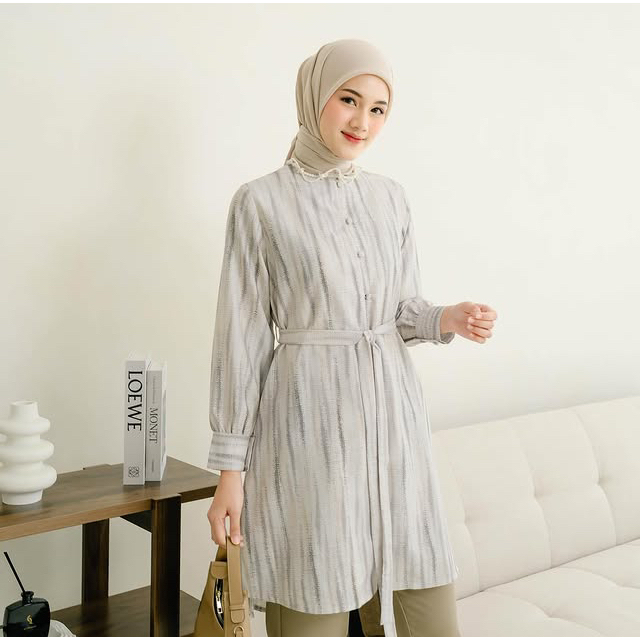 Zalina Tunic Tunik Lights.Clo Lights Clo - Surf