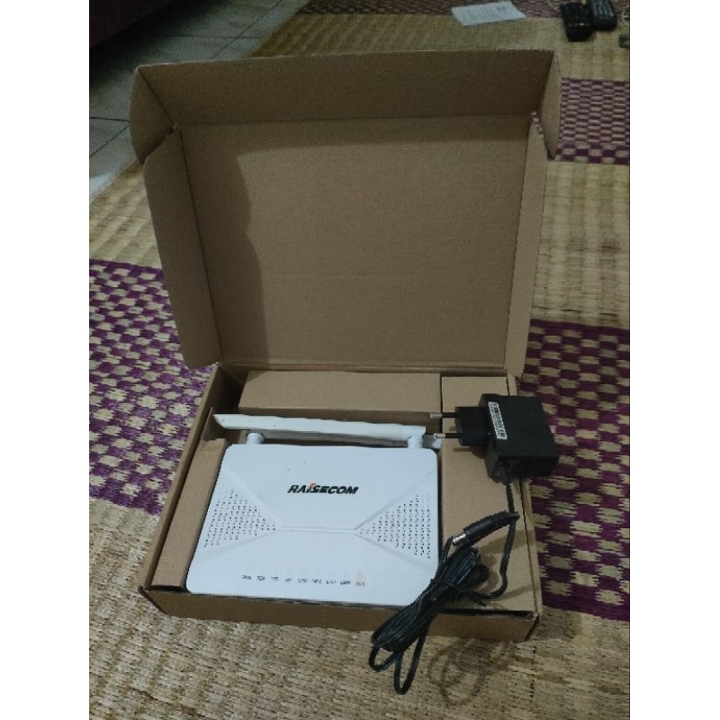 Router modem wifi Raisecom Iscom HT803-GP-N-07 bekas berkualitas