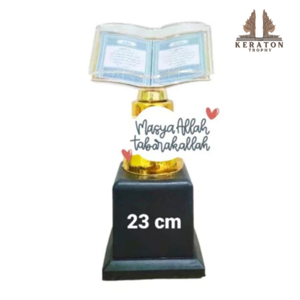 Piala Buku Piala Al Quran 23 cm