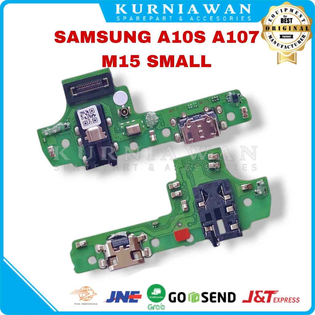 Konektor Charger Samsung A10S A107 M15 Small Pcb Board Usb Papan Con Cas Mic Ori
