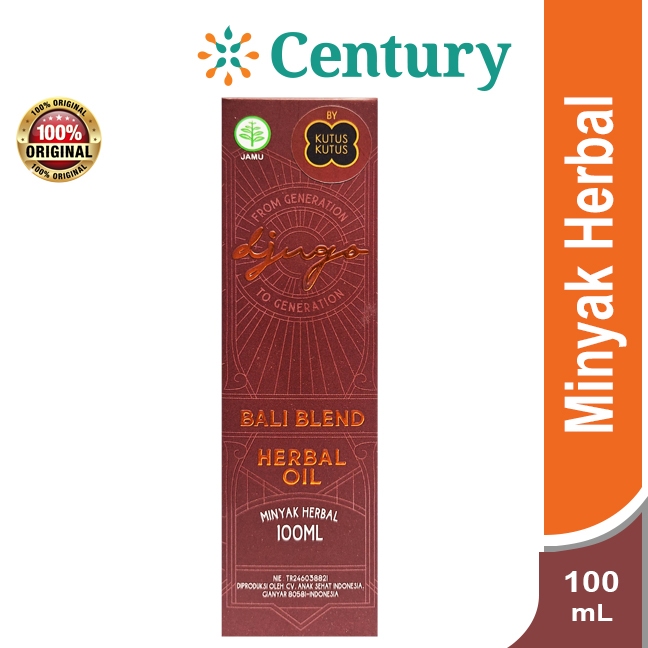 

DJUGO HERBAL OIL 100ML/ MINYAK BALUR / PERAWATAN TUBUH