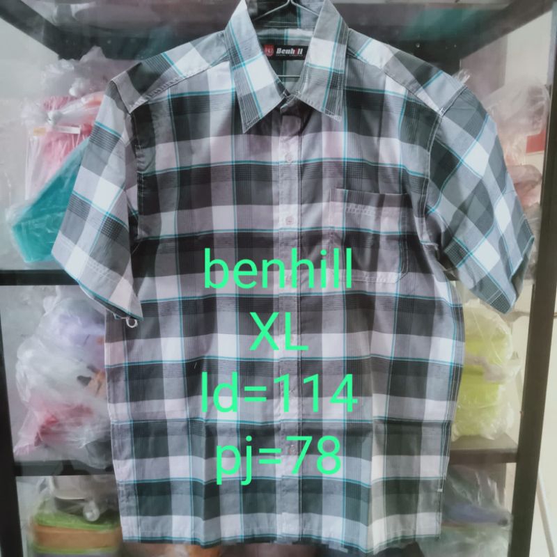 Kemeja pria,Benhill XL