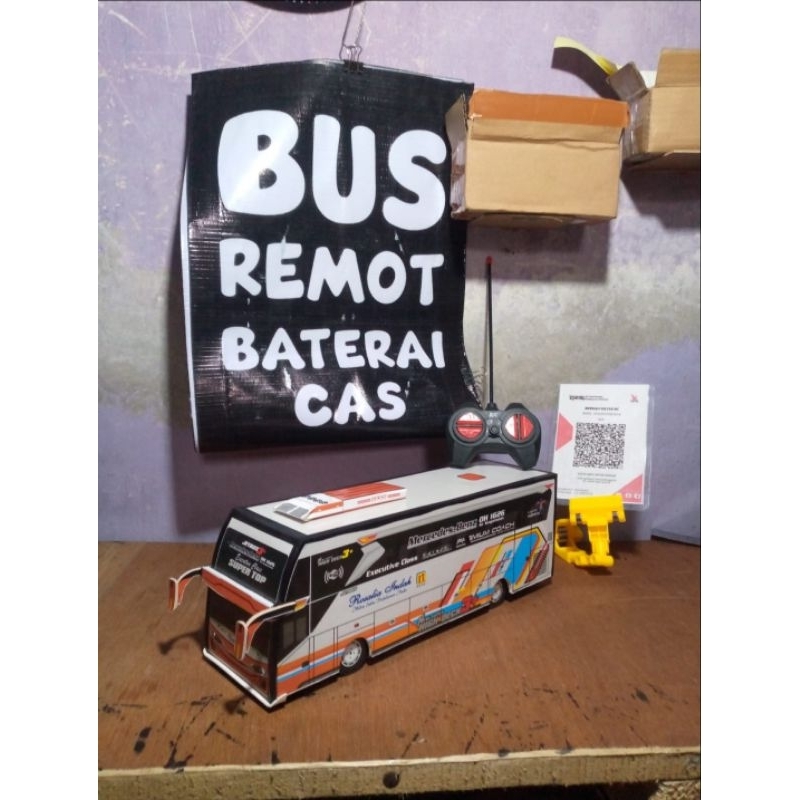 Basuri mobil remote control bus remote control telolet