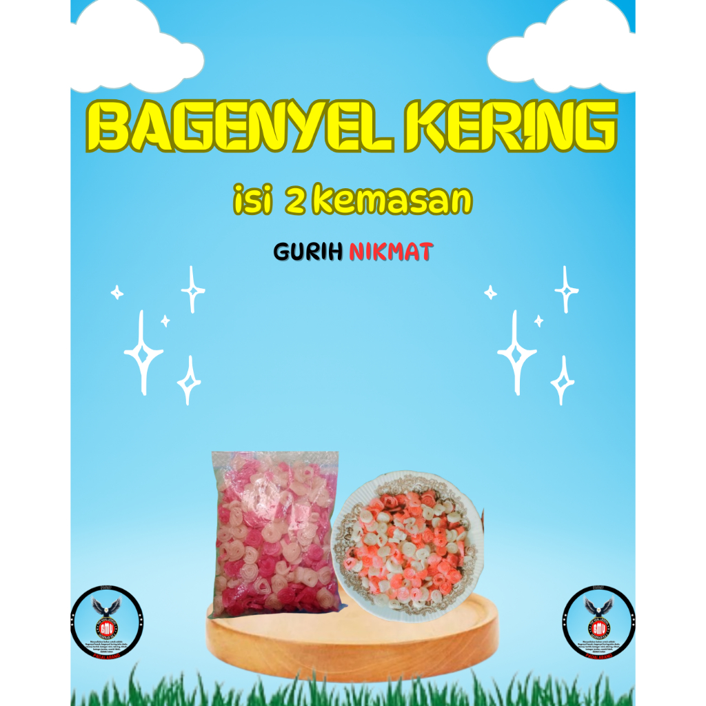 

Bagenyel Kering Olahan MENTAH 2 Kemasan - By SEBLAK BAGENYEL