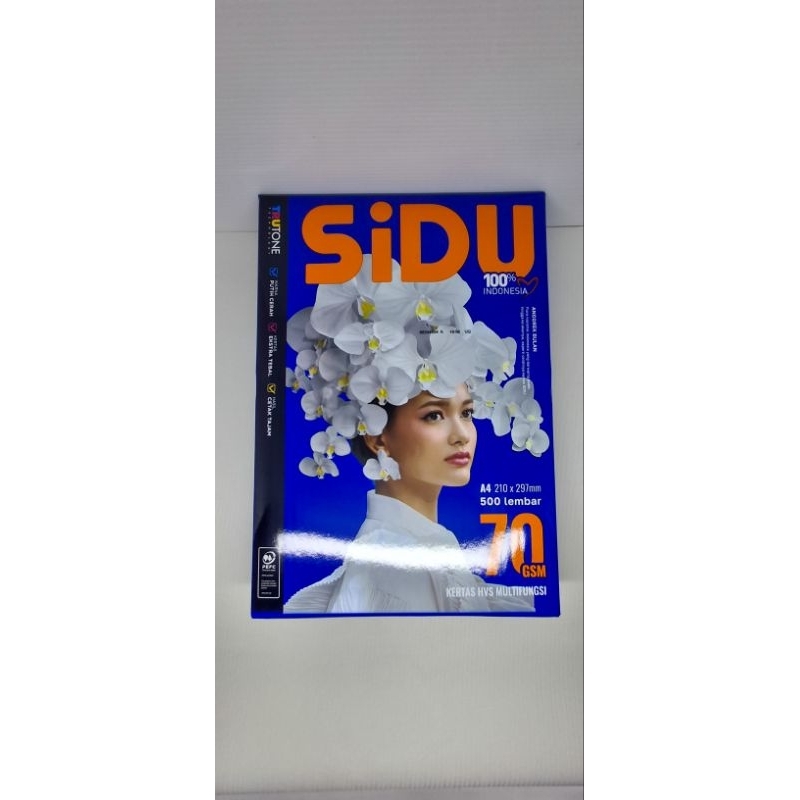 

1 Rim Kertas HVS A4 70 GSM SIDU