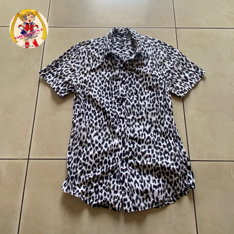 Kemeja Forever21Men leopard cakep