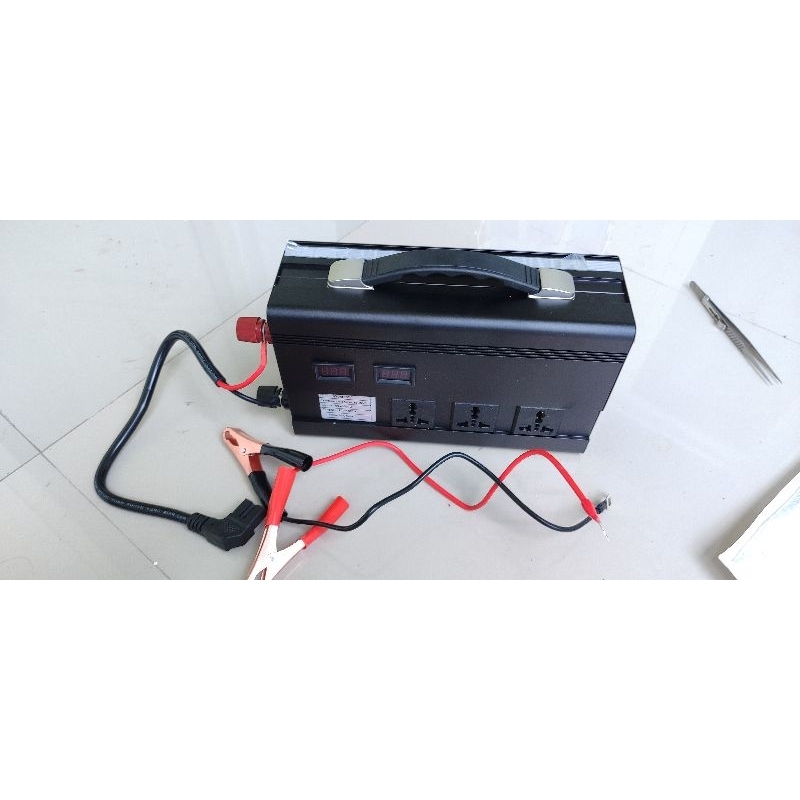 pure sine wave inverter DC to AC 48v 60v 72v ke 220v 1200w dan 2500w cocok untuk sepeda motor listri