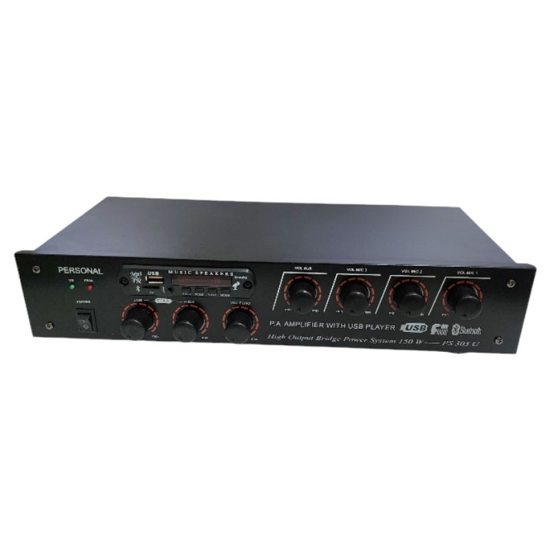 Power Amplifier MP3 Bluetooth Untuk Speaker TOA Ampli Masjid