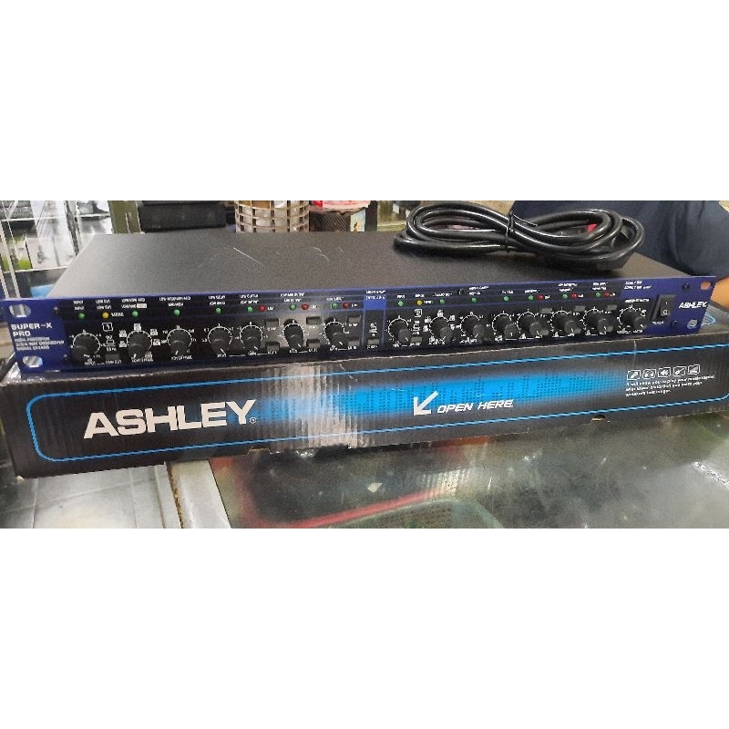 CROSOVER ASHLEY CX3400 SUB ORIGINAL & DBX 224XL+ SUB