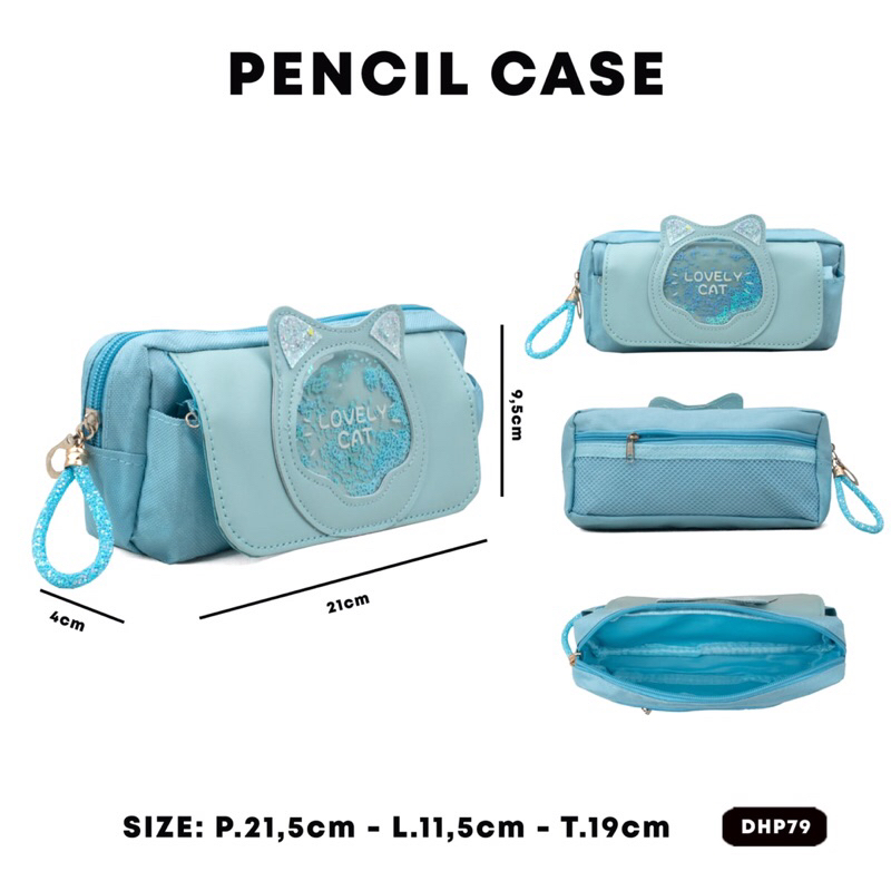 

DHP 79 pencil case import premium quality tempat pensil tas pensil kotak pensil