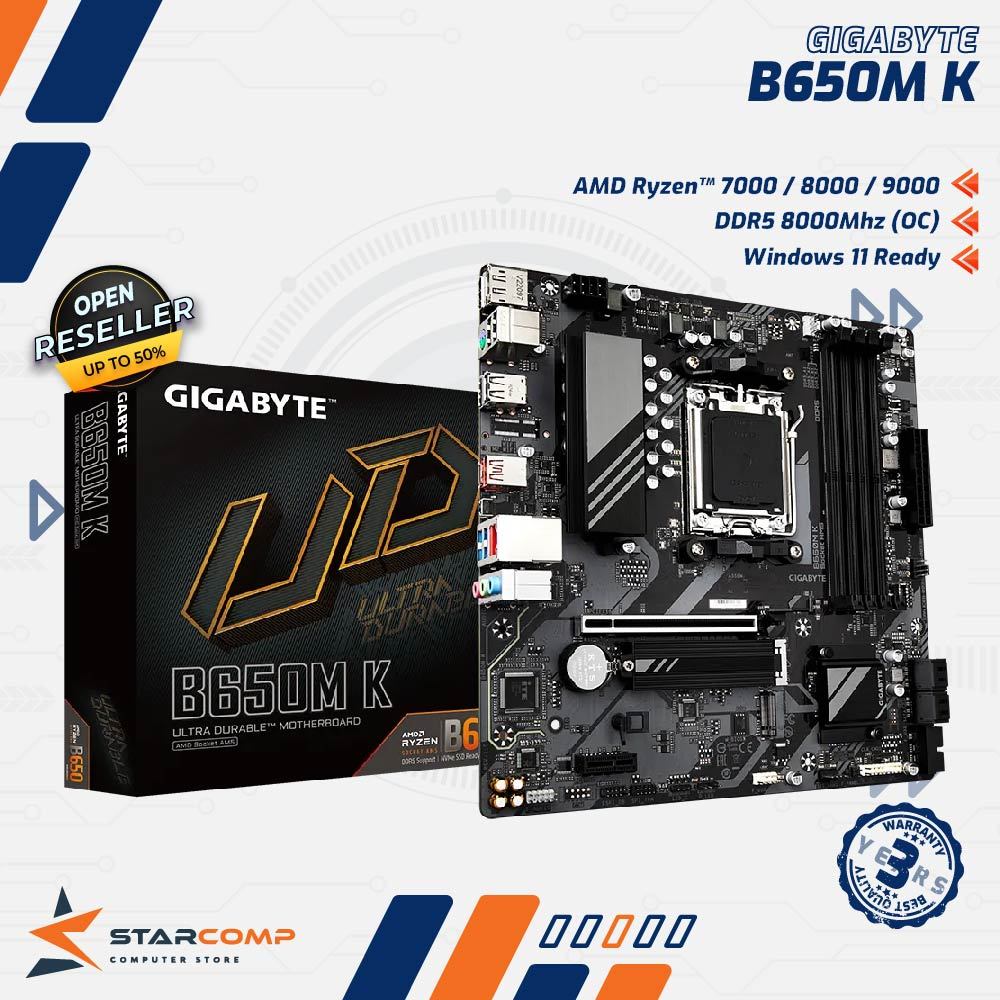 Gigabyte B650M-K AM5 B650 DDR5