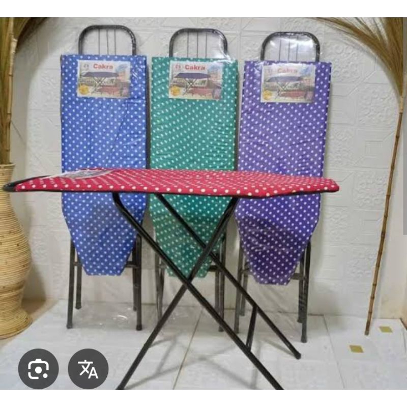 MEJA SETRIKA / MEJA SETRIKA BERDIRI / ALAS SETRIKA BERDIRI DAN DUDUK