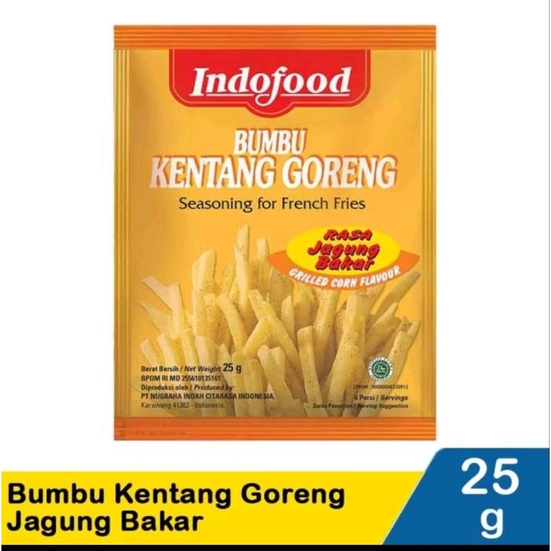 Bumbu instan kentang goreng rasa jagung bakar