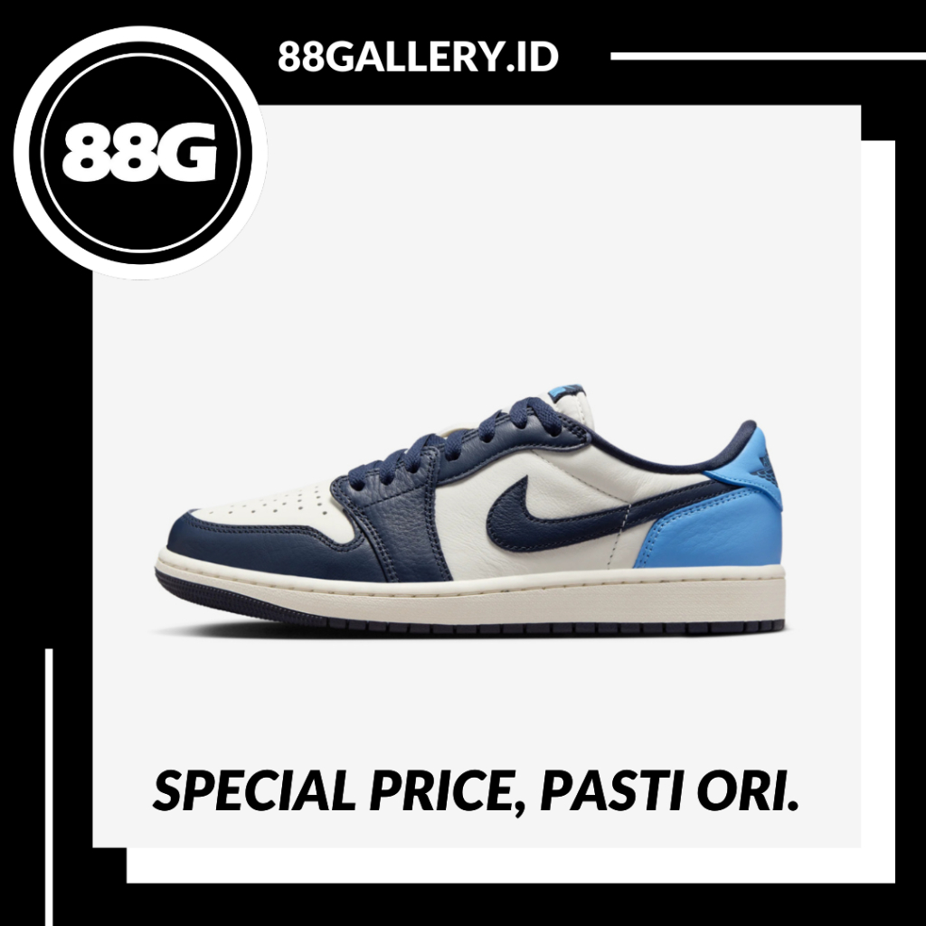 Air Jordan 1 Low OG Obsidian UNC