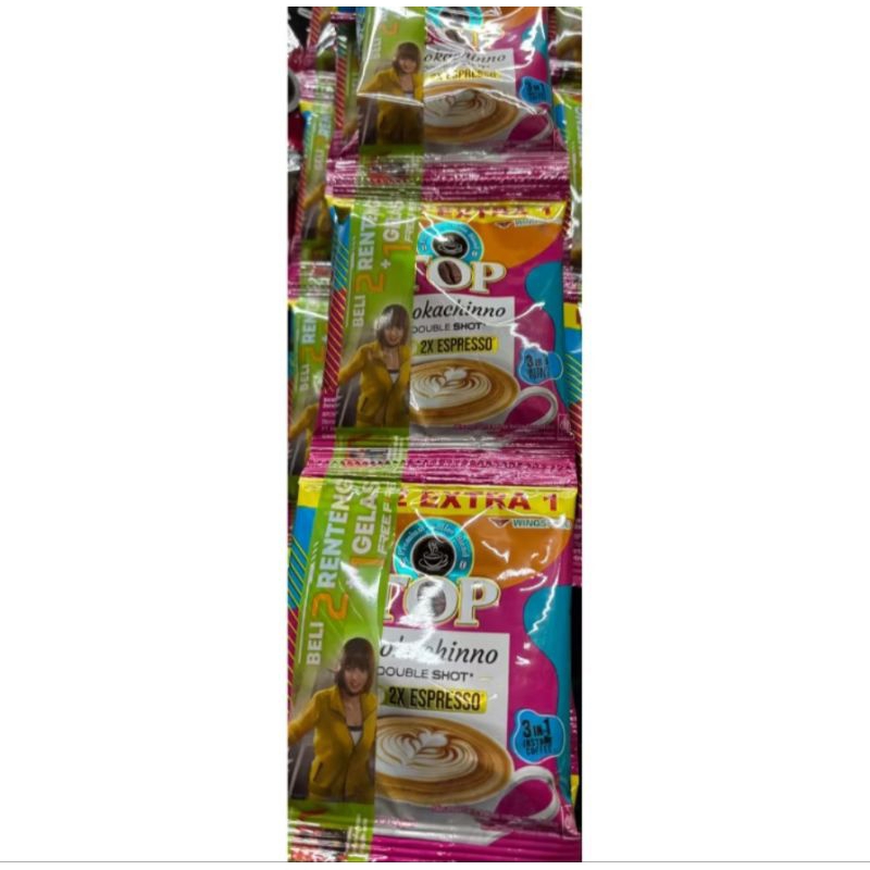 

Renceng Top Moccacino 2x Espresso Isi 15