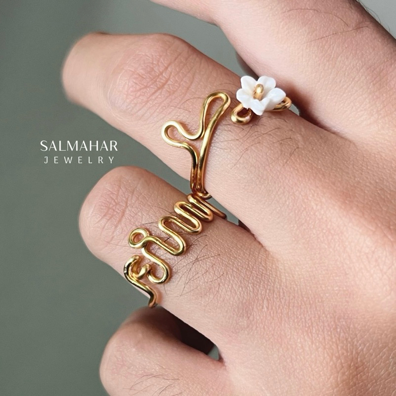 Salmahar Jwlry- AKSARA RING // CINCIN AKSARA JAWA / CINCIN CUSTOM