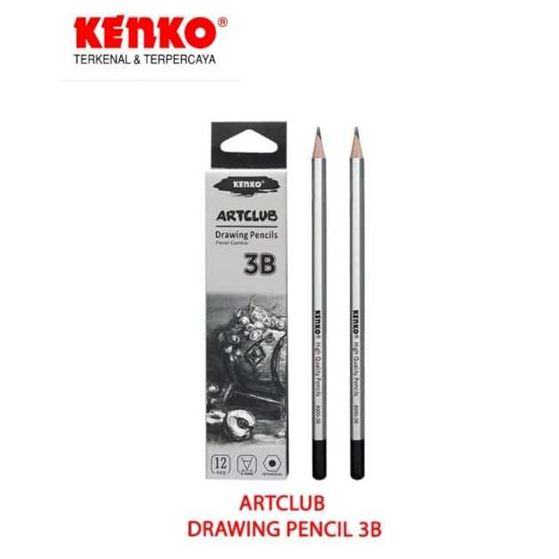 

KENKO ARTCLUB DRAWING PENCIL - 3B