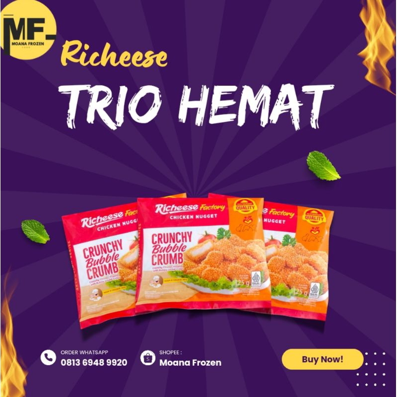 

Richeese - Paket Hemat 3 pcs 125gr