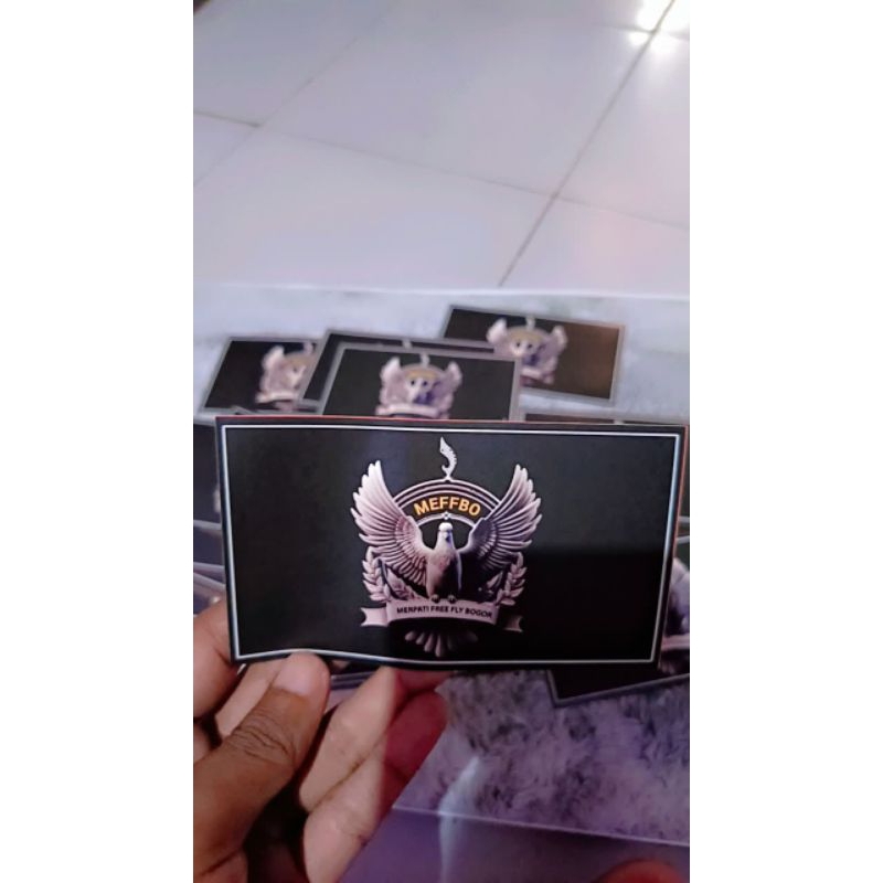 

MERPATI free fly Bogor stiker komunitas