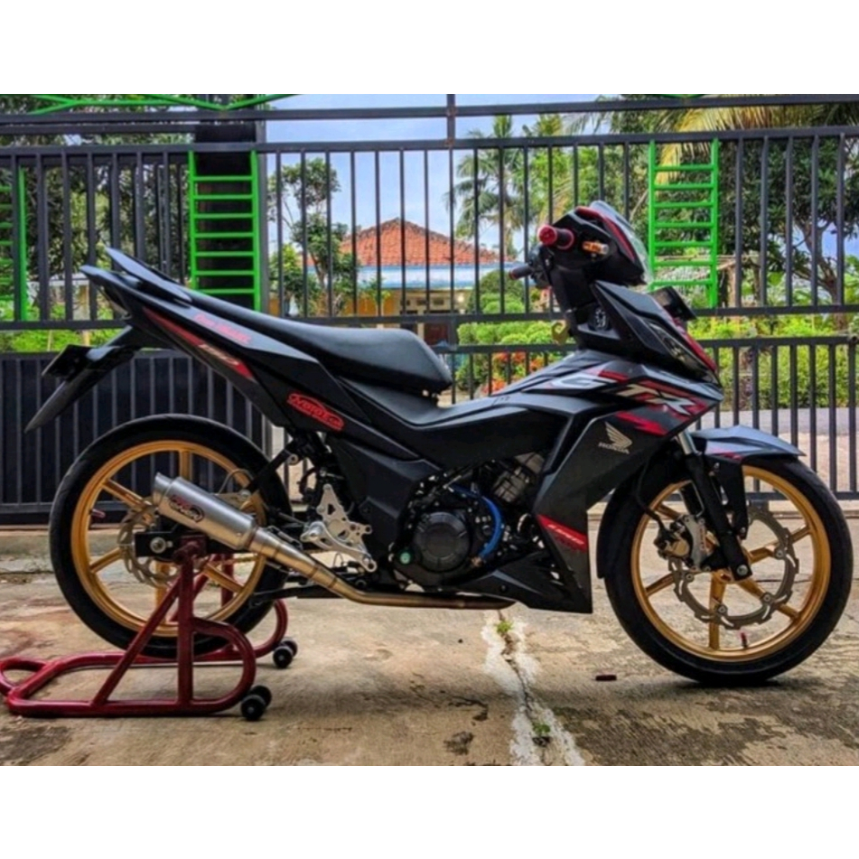 knalpot proliner tr1 honda sonic supra gtr 150 original