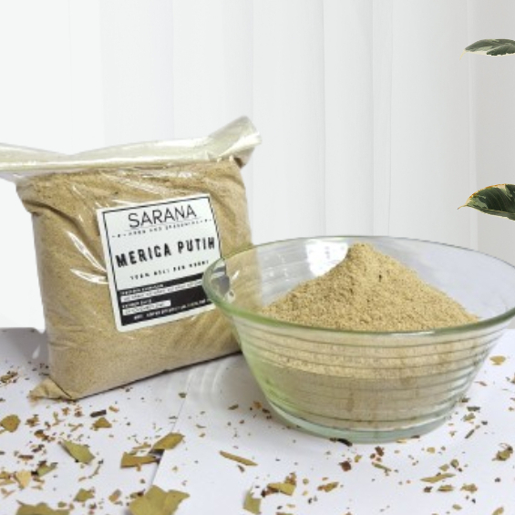 

Merica Bubuk Putih / Ground White Pepper / Rempah Murah