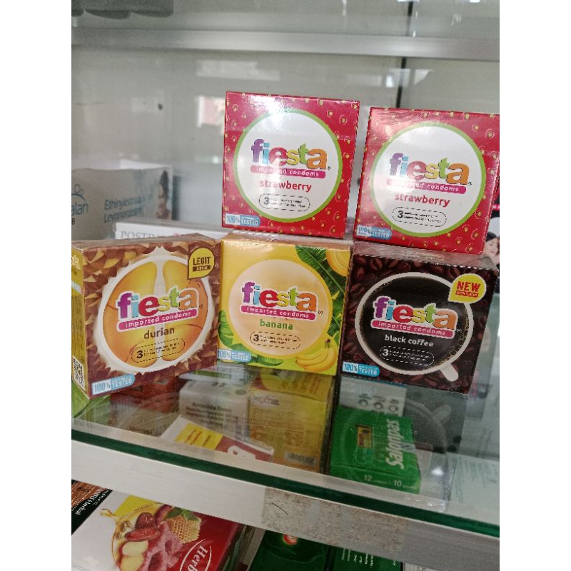fiesta imported condoms @3