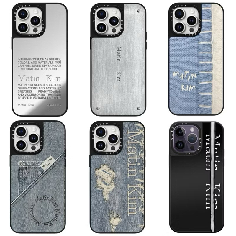 Casing CASETIFY MODEL JEANS MATIN KIM PHONE CASE IPHONE 16 16PRO 16PROMAX 15 15PRO 15PROMAX 14 14PRO