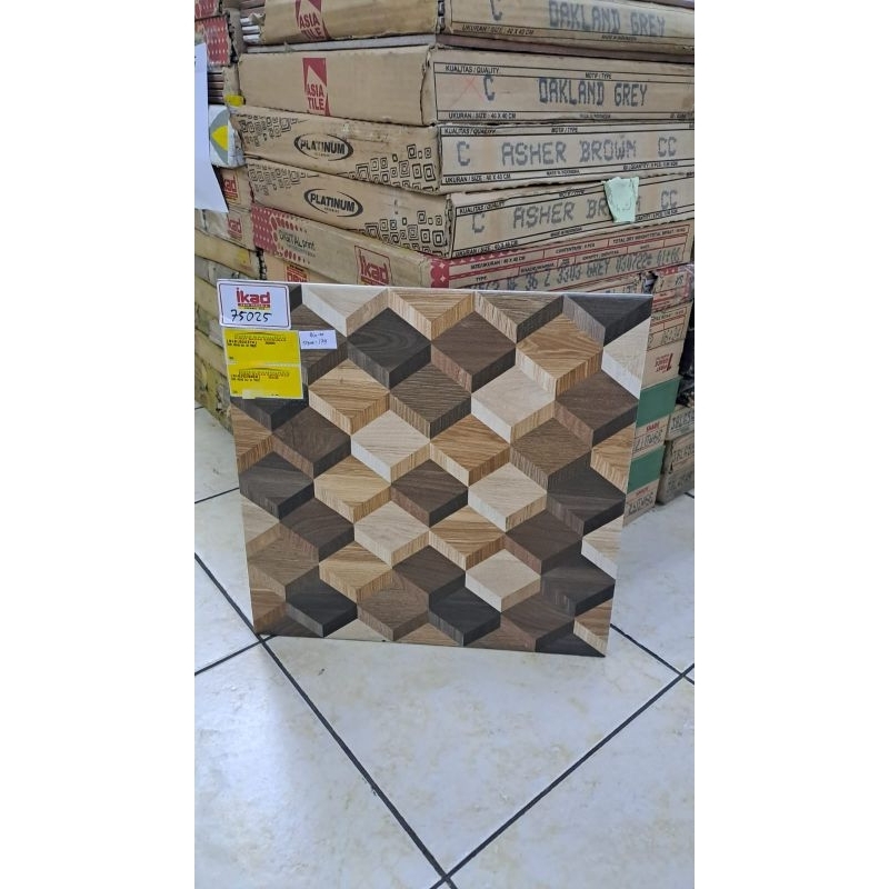 Keramik IKAD 40x40 75025 KW1 Keramik Lantai Doff / Keramik Teras / Keramik Dapur