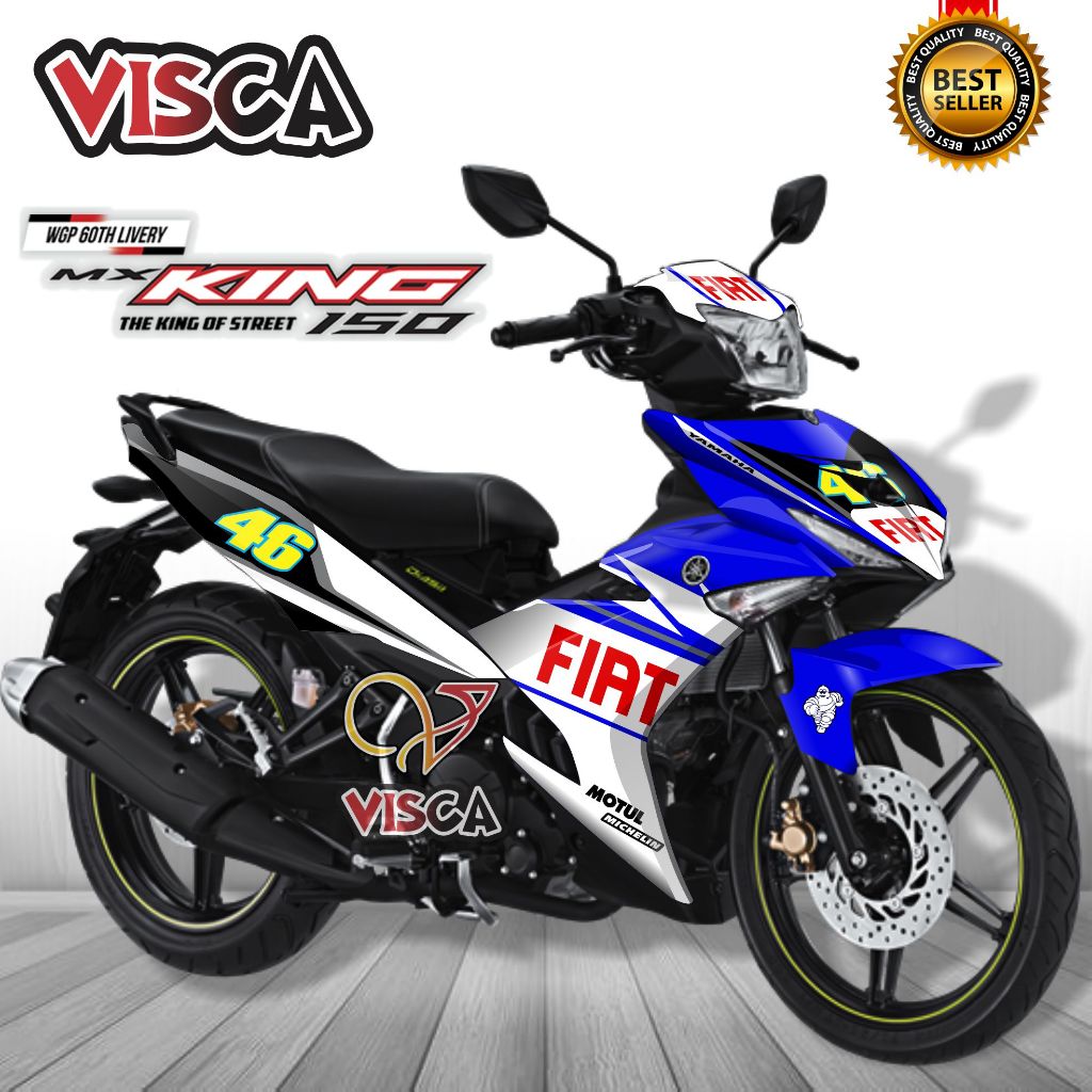Decal Mx King 150 Full Body Dekal Mx King 150 Full Body Stiker Mx King 150 Full Body Variasi Stripin