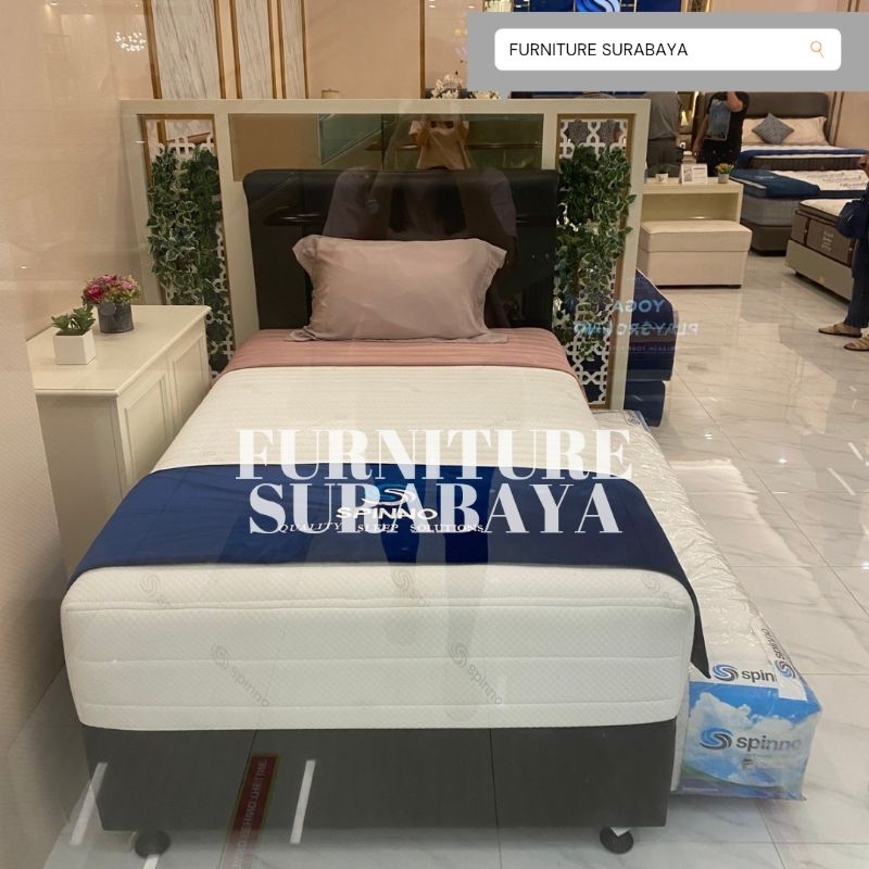 KASUR SPRING BED SPINNO 2 IN 1 UNIVERSAL ANAK SORONG 90 x 200 cm 100 x 200 cm 120 x 200 cm SPRINGBED