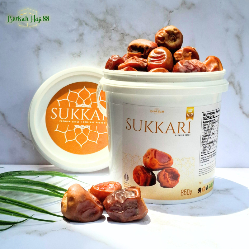 

Kurma Sukari Ember 600 Gram Sukkari King Dates Original Oleh Oleh Haji dan Umroh