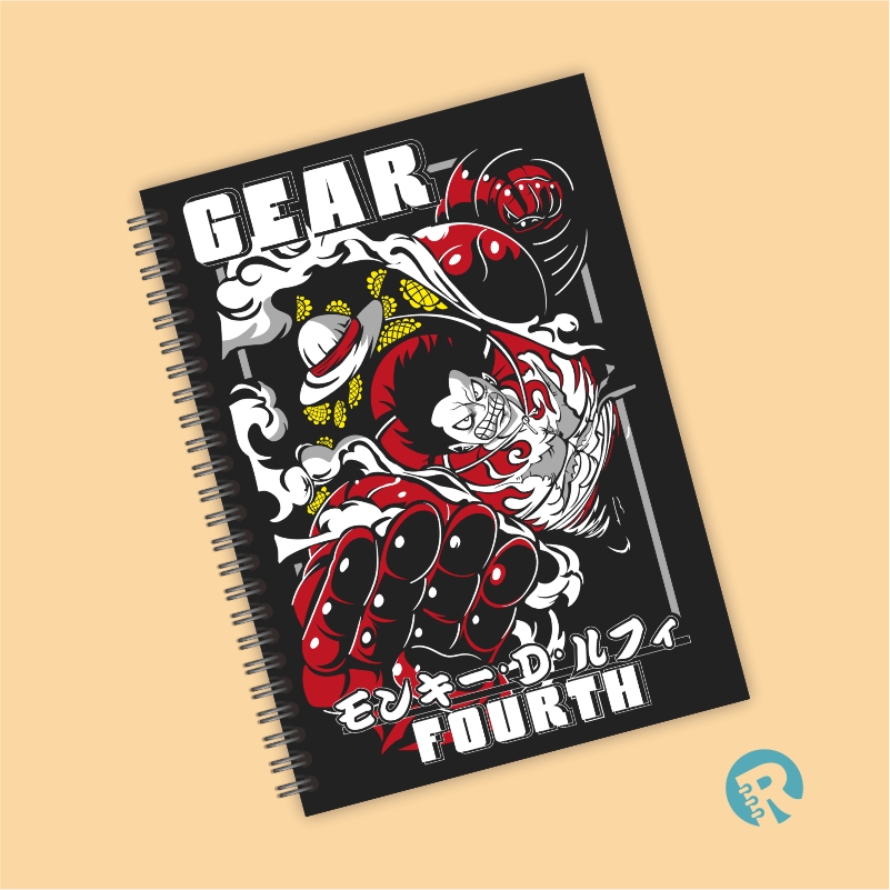

Ringbook Softcover A5 Buku Catatan Garis/Polos one piece part2