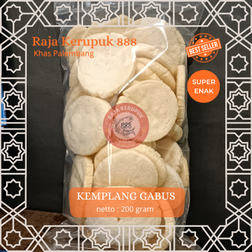 

KEMPLANG IKAN GABUS SUPER 200gram KHAS PALEMBANG SUPER ENAK DAN GURIH SNACK PALEMBANG