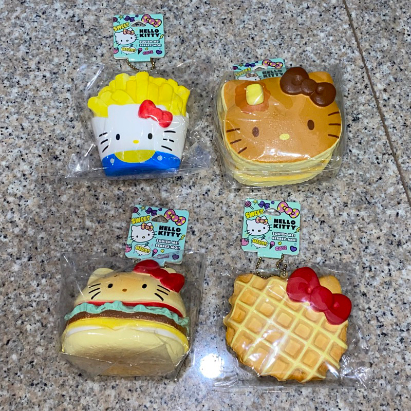 PRELOVED FLASHSALE SQUISHY SANRIO HELLO KITTY FAST FOOD LICENSED BRANDED MURAH RARE ITEM/COLLECTION