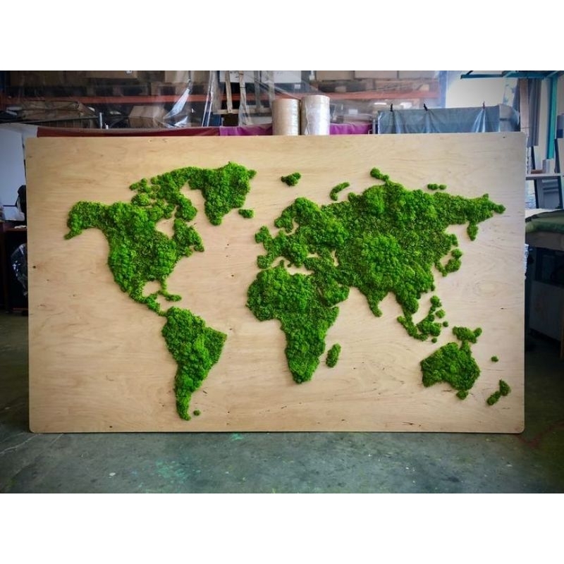 wooden world maps - dekorasi dinding peta dunia - world map - peta dunia kayu