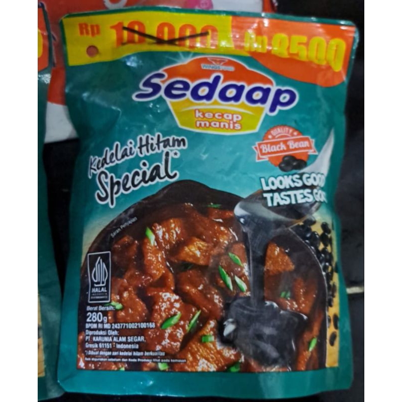 

Sedap kecap manis kedelai hitam special 270 gr
