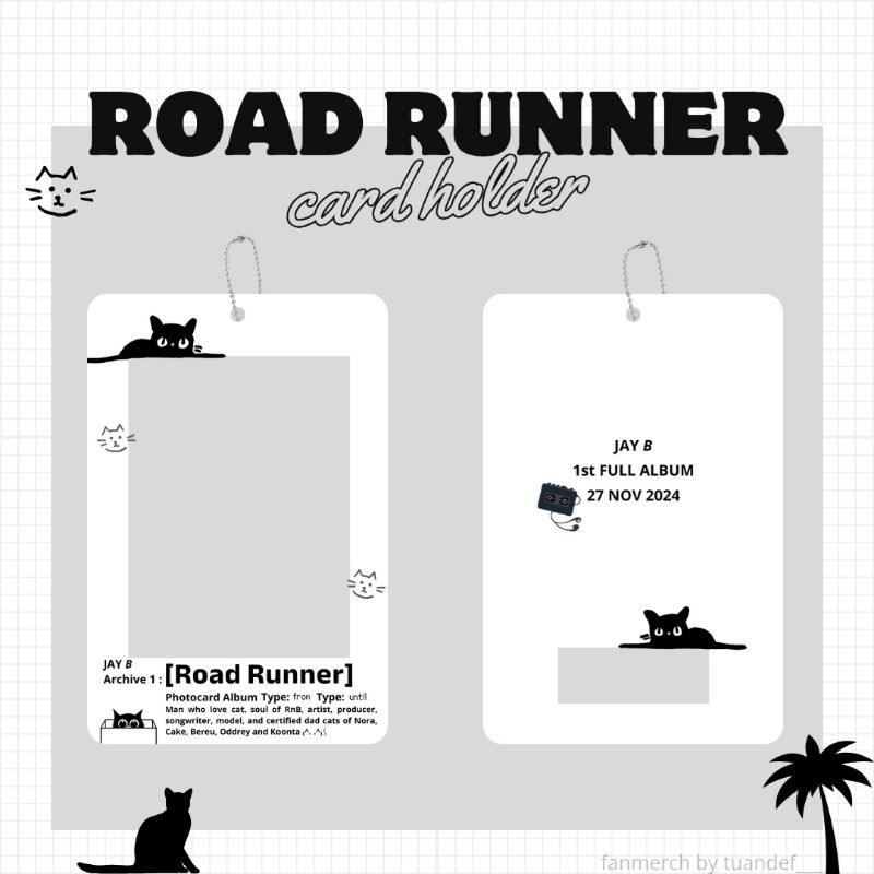 

Cahol/Card Holder/ ID CARD [Jay B - Road Runner]