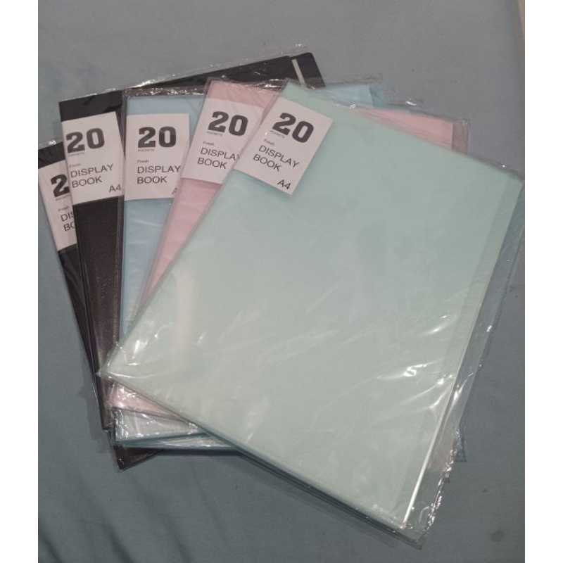 

20 pocket clear holder dokumen keeper ukuran A4