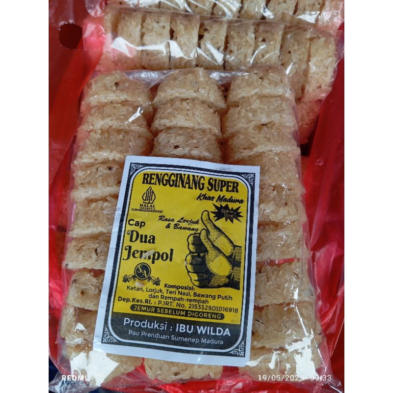 

rengginang lorjuk khas Madura