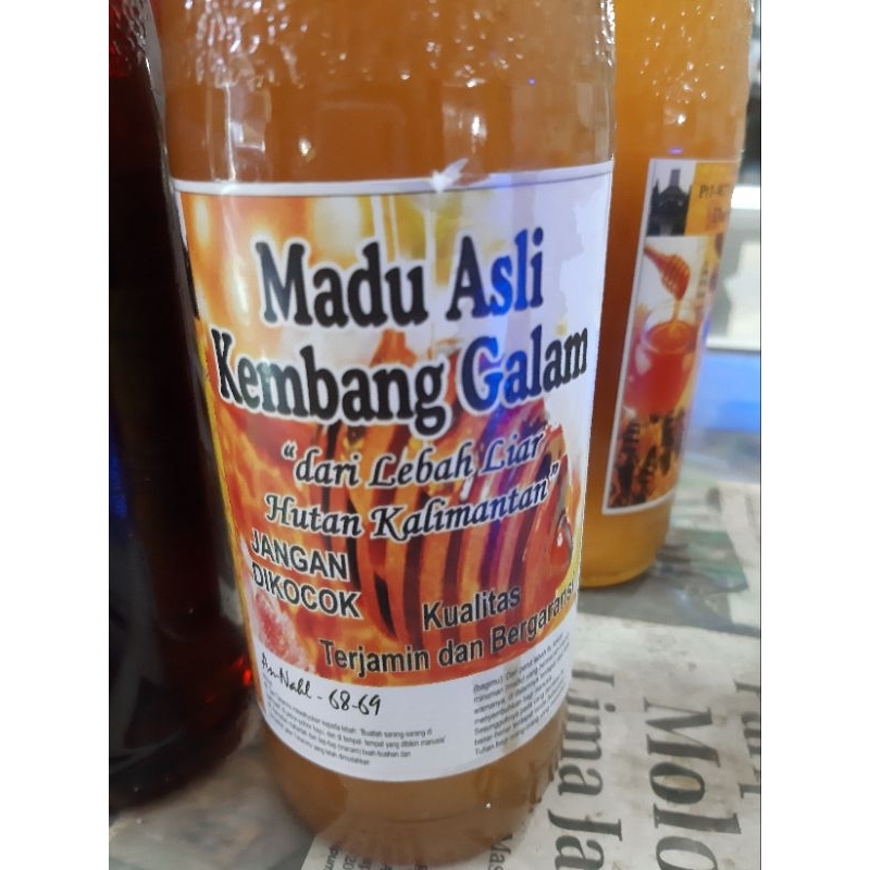 

Madu Asli Kembang Galam 460 Mili Asli Kalimantan