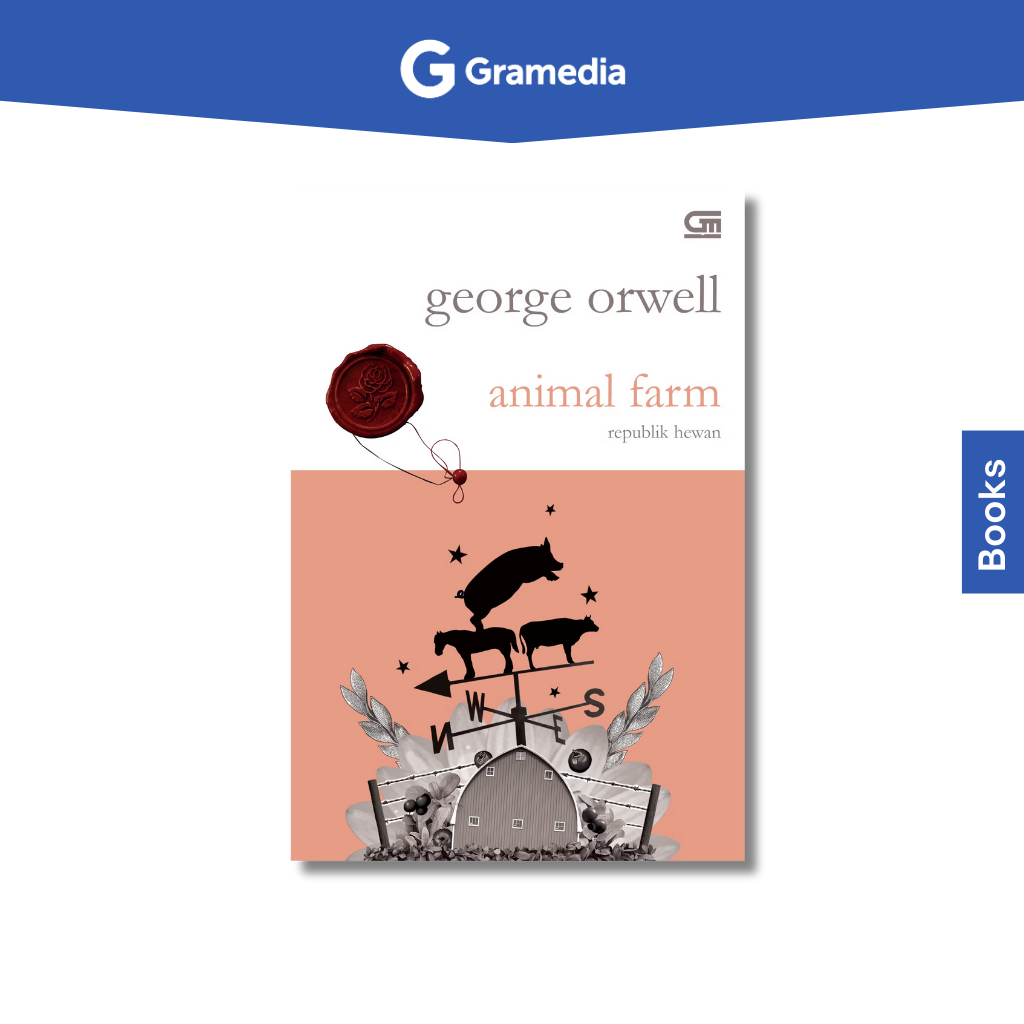Gramedia Bogor Cibinong - Republik Hewan  (Animal Farm)
