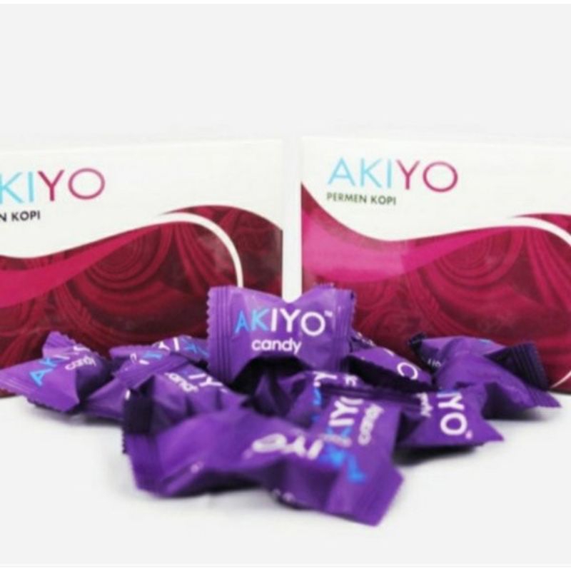 

AKIYO Candy 1 Bok Coffee Asli100%Original