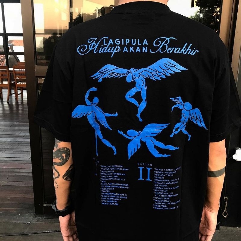 HINDIA TRACKLIST TSHIRT BLACK