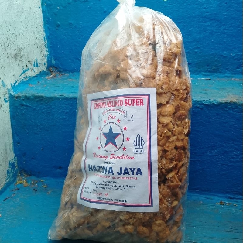 

Emping Melinjo manis gurih 1 ball 5kg