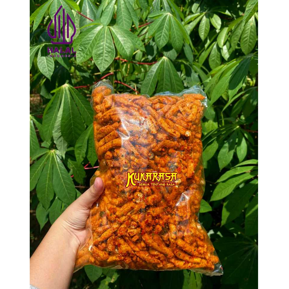 

Basreng Pedas Daun Jeruk 500 Gram