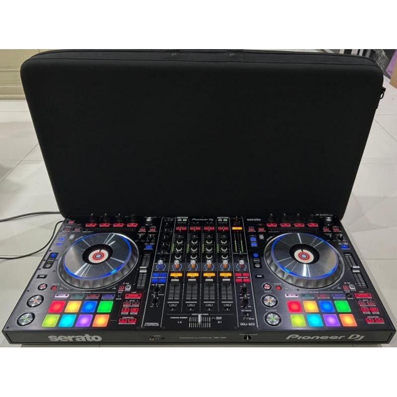 Alat DJ Pioneer DDJ SZ2 Limited + Tas DJ Travel Bag For Controller DJ SZ 2 Profesional Set Like CDJ 