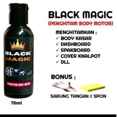 Penghitam body motor permanen kualitas terbaik /Semir Motor 70mil