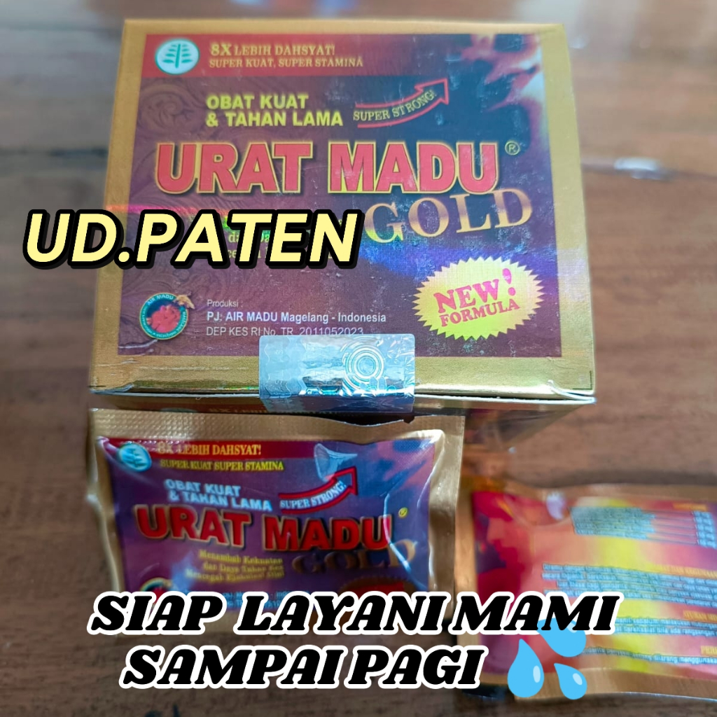 KJH COD Urat Madu Gold Original Kapsul 1Box isi 10 sachet