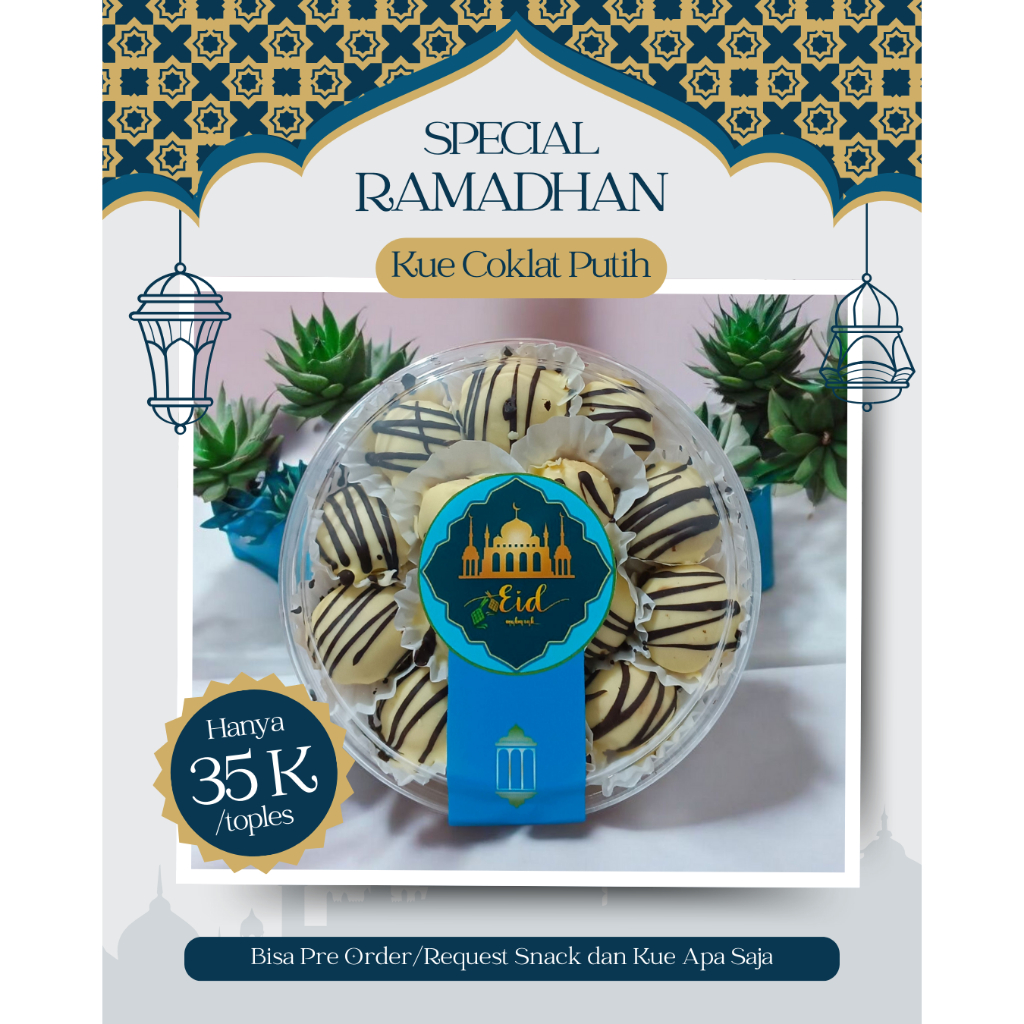 

HAMPERS KUE COKLAT PUTIH LEBARAN IDUL FITRI KUE COKLAT HAMPERS LEBARAN IDUL FITRI KUE COKLAT LEBARAN