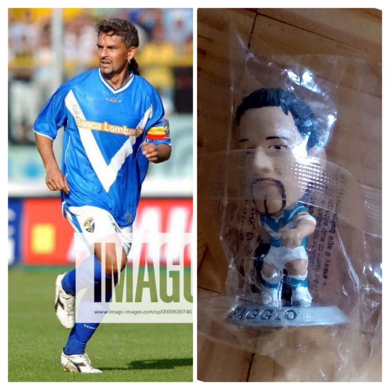 Figure Soccer Microstars Roberto Baggio Brescia